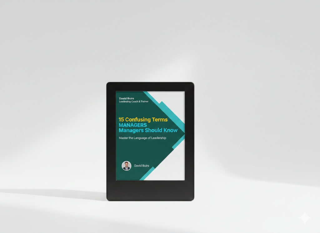 15 essential management terms every leader should know - David Buirs